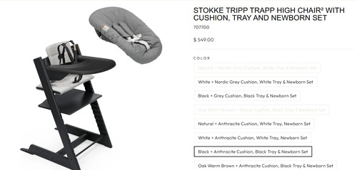 Stokke tripp trapp high - trapp, chair2